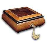 Buy Exquisite Squared Rosewood Classic Look Reuge Music Jewelry box: Exquisite Squared...