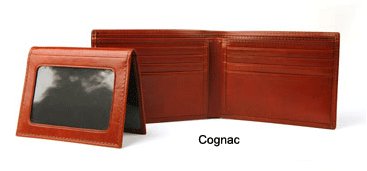 Bosca Men's Old Leather Collection - Credit Wallet w/ ID Passcase