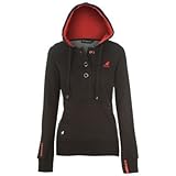 Kangol Button Hoody Ladies