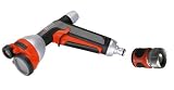 Gardena 9107 Premium 4-Pattern Garden Spray Nozzle With Quick Connect