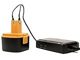 Lincoln 1201 互換バッテリー + 充電器 : Lincoln 12V 電動 工具用 対応バッテリー,充電器 (1300mAh, 12V, ニカド)