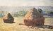 Claude Monet (Two Haystacks) Art Poster Print - 16