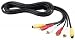 THOMSON KBV605G S-VIDEO + 2 Cinch-Kabel 2m