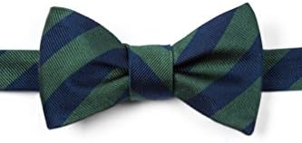Reggimento Green Silk Butterfly Bow Tie