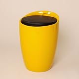 Produkt-Bild: LOUNGE HOCKER VASE designklassiker retro stuhl C25 gelb