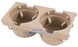 BMW Cup Holder Beige Tan for E46 - All 3 Series (1999 - 2005)