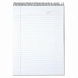 TOP99701 - Docket Gold Wirebound Legal Rule Planner Pad