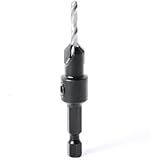 Timberline 608-116 Quick Release Countersink for No.10 Wood Screw Size by 1/8-Inch Diameter by 3/8-Inch Carbide Tipped Hex Shank