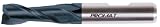 PROMAT 866154 Bohrnutenfräser D.4mm HSS-E Co8 TiCN lang Typ N PROMAT 2Schneiden