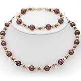 14k, 5-10mm Multi-colored Cultured Pearl Set