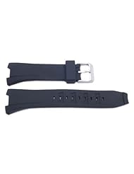 Genuine Seiko Black Rubber Coutura 20mm Watch Strap