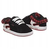 etnies Toddler Fader Skate Shoe,Black/Red/White,5  M US Toddler