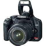 Canon Digital Rebel XSi 12.2 MP Digital SLR Camera with EF-S 18-55mm f/3.5-5.6 IS Lens - Black