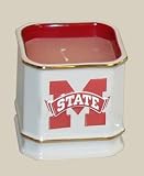 NCAA Mississippi State Bulldogs Ceramic Candle Holder