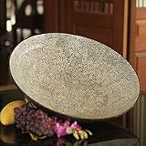 NOVICA Eggshell mosaic centerpiece, 'Storm'