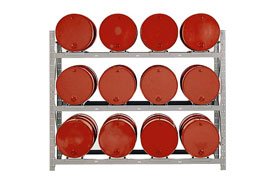 3 Tier Drum Pallet Rack