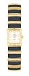 Jules Jurgensen Women's A172YB Black Enamel Crystal Accented Watch