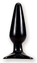 Doc Johnson Anal Plug, Black, Medium