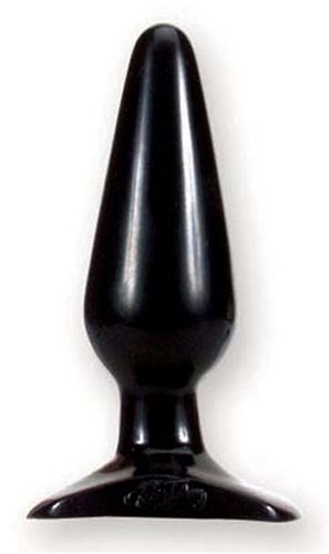 Doc Johnson Anal Plug, Black, Medium