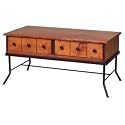 Apothecary Pine Cocktail Table (Pine) (19H x 40W x 20D)