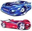 Hot Wheels Wall Accent