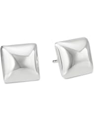 Argento Vivo Square Post Stud Earrings