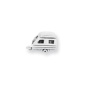 Camper Charm in Sterling Silver for 3mm Reflections, Expression, Kera, Pandora and SilveRado Bracelets & Necklaces