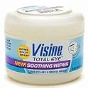 Visine Total Eye Soothing Waterless Sanitizing Wipes, 30-Count Moist Pads