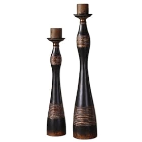 DAFINA, CANDLEHOLDERS, SET 2