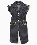 Baby Phat - Baby Phat Girls Denim Jumpsuit