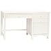 Bolton Furniture Wakefield Lg Ped. Desk white
