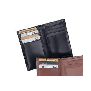 Buy Budd Leather European Crocodile Bidente Credit Card Case by Budd Leather