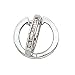 10k White Gold & Princess-Cut Diamond Channel-Set Hoop Earrings (0.25ctw)