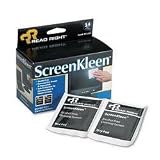 ScreenKleen Alcohol Free Screen Wet/Dry Wipes, 14 Twin Packs Per Box (REARR1291)