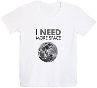 Crew Neck T-Shirt I Need More Space Weird But Limited Edition TTG Design
