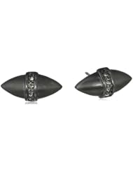 Sam Edelman Pave Marquis Hematite Stud Earrings