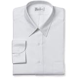Van Heusen Easy Care Pinpoint Solid Dress Shirt - Point Collar