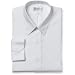 Van Heusen Easy Care Pinpoint Solid Dress Shirt - Point Collar
