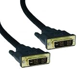DVI-D / DVI-D Single Link Cable Assembly, Black, 10.5 Meter (35 ft)