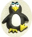 Jibbitz - Jibbitz Pinguin - Black