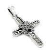 Marcasite Cross Pendant