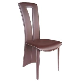 Eho Studios Modern Dining Chair in Black or White