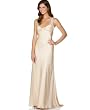 Calvin Klein Dress, Long Cross Back Gown