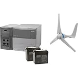 NPower Complete 1800 Watt Wind Power Package - Wind Turbine, Batteries and PowerHub - A Northern Exclusive!