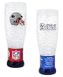 New England Patriots Crystal Pilsner Glass - FOOTBALL Sports Merchandise