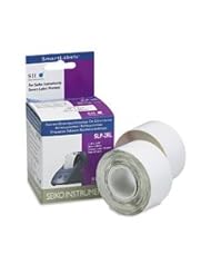 From Amazon.com. Click for details:
 Seiko SLP2RL - Self-Adhesive Address Labels, 1-1/8 x 3-1/2, White, 260/Box-SKPSLP2RL Seiko SLP2RL - Self-Adhesive Address Labels, 1-1/8 x 3-1/2, White, 260/Box-SKPSLP2RL