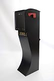 CurbVault Locking Mailbox - Black