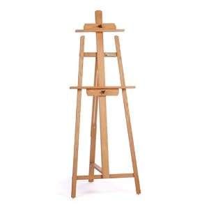 American-Easel-Oak-Colossal-A-Frame-Easel-Golden-Finish