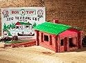 Miniature Log Cabin "The Camp" Set #9 by Roy Toy