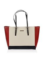 Tommy Hilfiger Bolso asa al hombro Shopping (Blanco / Rojo / Azul)